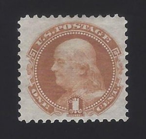 US #112 1869 Buff Perf 12 G-Grill Mint NG VF Scv $250