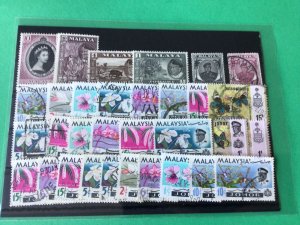 Malaysia  vintage mounted mint or stamps Ref 54598