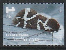 2008 Finland - Sc 1314a - used VF - 1 single - Arctia caja
