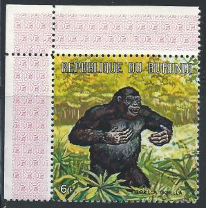Burundi #359a 6fr Gorilla