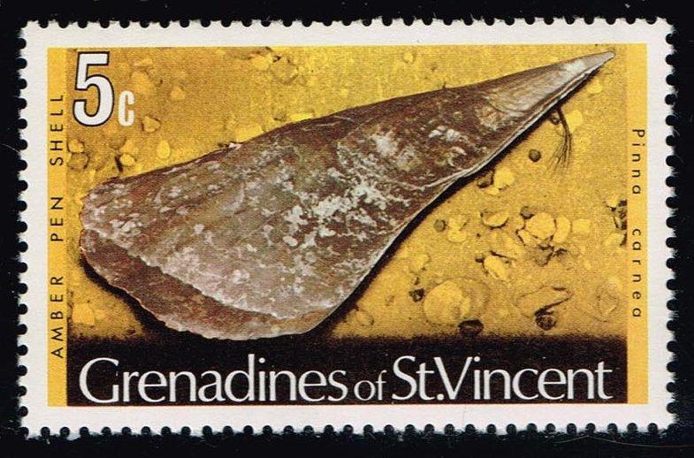 St. Vincent-Grenadines #37 Amber Pen Shell; MNH (0.25)