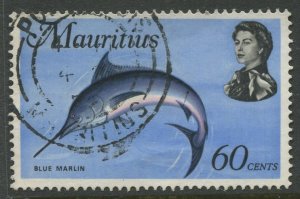 STAMP STATION PERTH Mauritius #351 Sea Life Definitive  Issue FU 1969