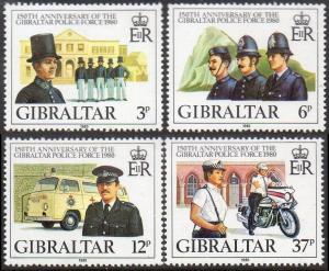 Gibraltar 1980  150th Anniversary of Police Force MH