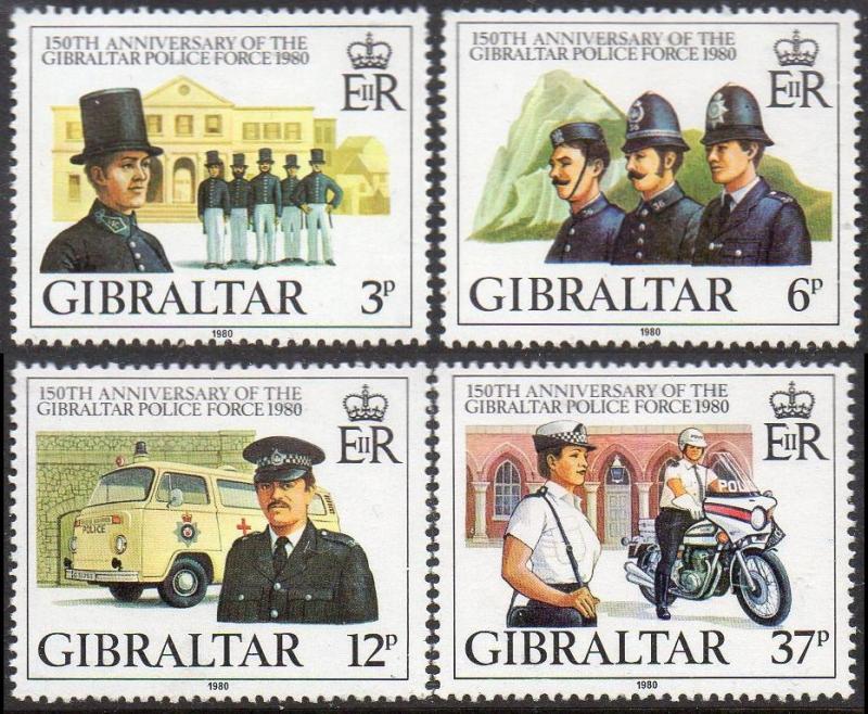Gibraltar 1980  150th Anniversary of Police Force MH