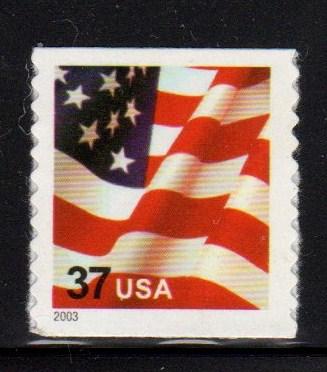 #3632A Flag  Coil Single (2003 Date) - MNH