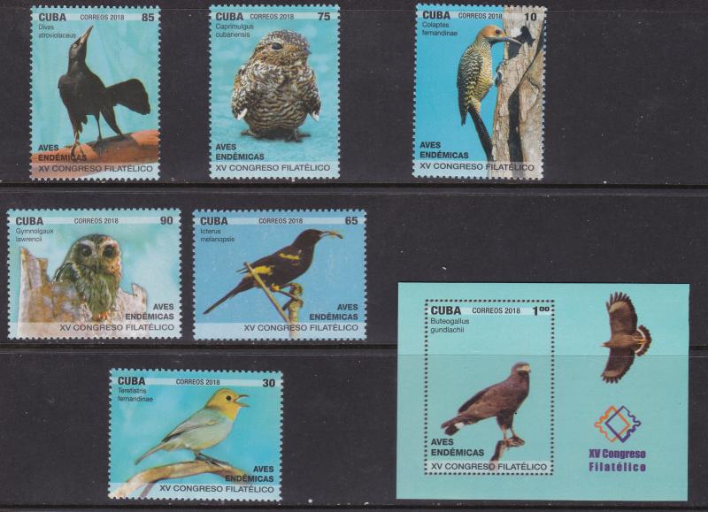 Fauna, Birds MNH / 2018