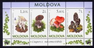 Moldova Sc# 668a MNH Poisonous Mushrooms (S/S)