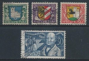 Switzerland #B53-6 Used Coats of Arms, Jeremias Gotthelf