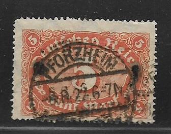 Germany Sc. # 194 Used Inflation Issue Wmk. 126 - L74