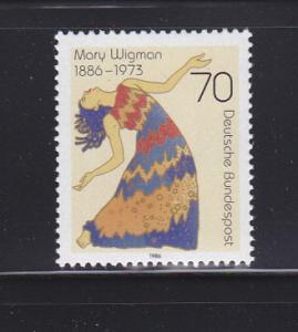 Germany 1474 Set MNH Mary Wigman, Dancer