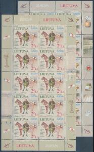 Lithuania stamp Europa CEPT minisheet set MNH 2008 Mi 970-971 WS138531