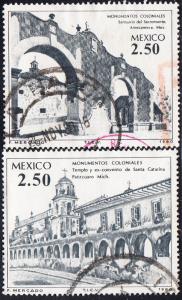 Mexico #1211-1214    Used