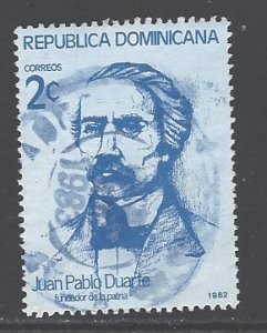 Dominican Republic Sc # 854 used (BBC)