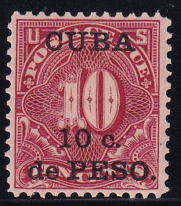 US Possessions - Cuba J4 Mint NH VF