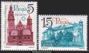 Poland Scott 2656-2657 Mint never hinged.