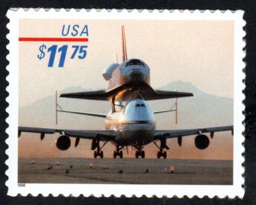 SC# 3262 - ($11.75) -Space Shuttle Piggyback - MNH - Single