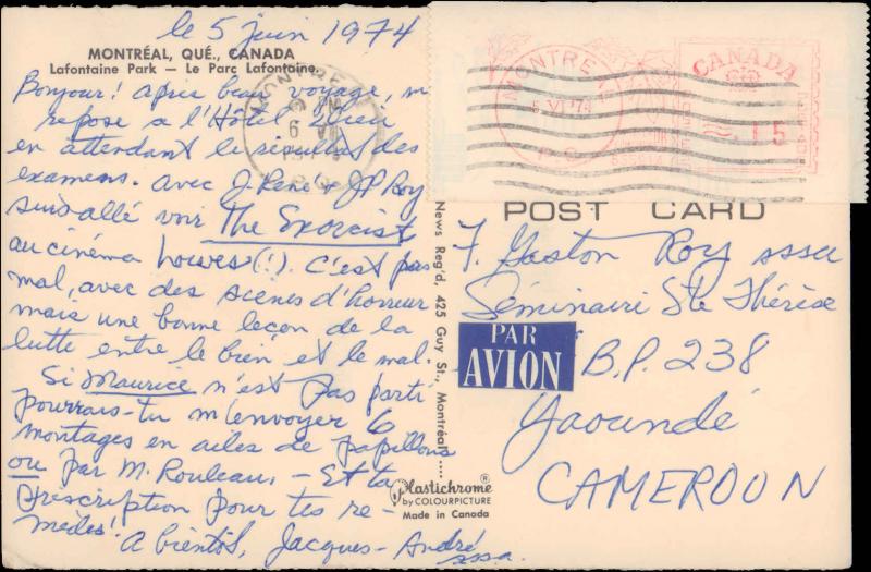 Canada, Meters, Picture Postcards