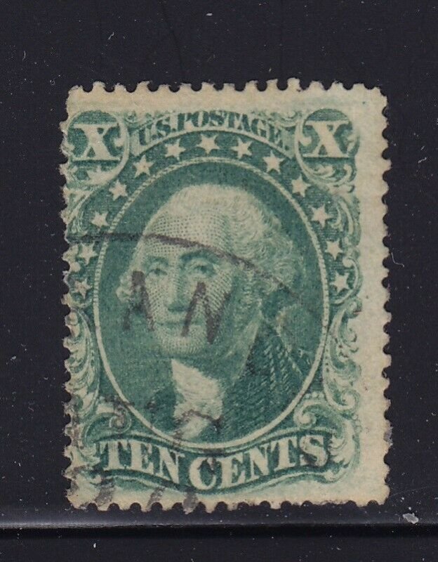 33 F-VF used neat cancel with nice color cv $ 200 ! see pic ! 