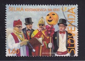 Slovenia  #776   used   2009  Selma Carnival costumes