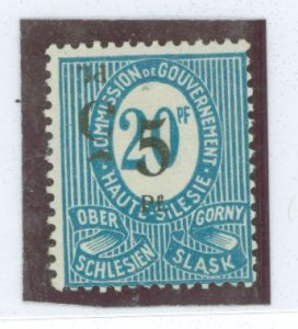 Upper Silesia #11v Unused Single