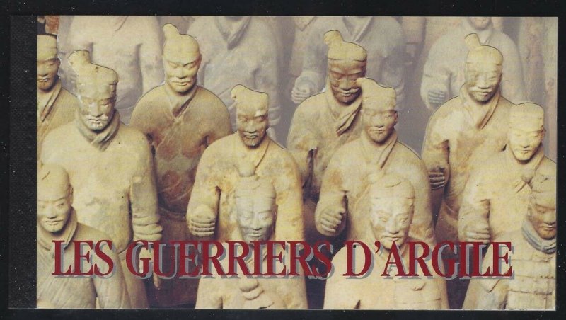 United Nations-Geneva 1997 China Terracotta Warriors booklet Sc# 316 NH