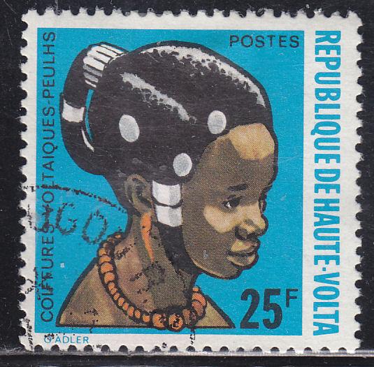 Burkina Faso 272 African Hair Styles 1972