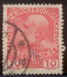 Austria 1908 SC# 16 Used