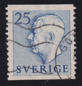 Sweden 457 King Gustaf VI Adolf 1954