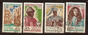 Dahomey  #  271 - 74  used  C T O