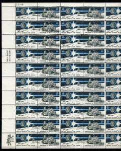 1434 - 1435 Space Achievements Sheet of 50 8¢ Stamps MNH 1971