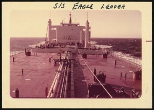 SS Eagle Leader Military Vessel USA 3½x2½ Photograph Boats Ships Topical