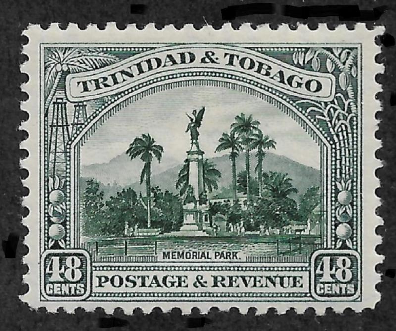 Trinidad & Tobago 1935,48c,Scott # 41,VF-XF Mint Hinged*OG,Fresh color (SP-3)