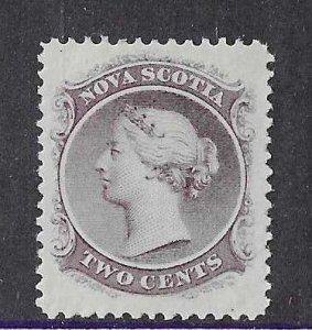 Nova Scotia Sc #9a 2c violet  OG VF