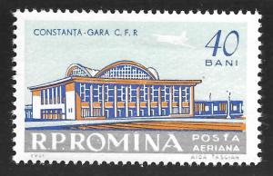 Romania #C113 40b Buildings - Railroad Station, Constanta MHR