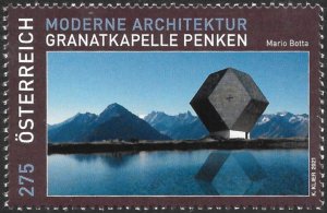 Austria 2021 MNH Stamps Modern Architecture Mountains The Garnet Chapel