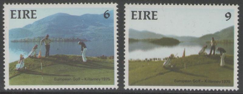 IRELAND SG373/4 1975 AMATEUR GOLF TEAM CHAMPIONSHIP MNH 