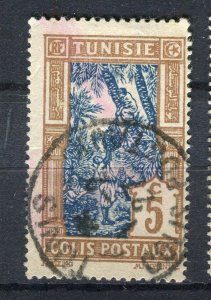 FRENCH COLONIES; 1920s early Parcel Post issue fine used 5c. value Postmark