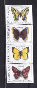 Sweden 2020-2023 Set MNH Insects, Butterflies