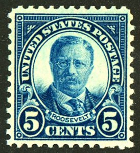 U.S. #637 MINT OG NH
