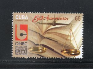 Cuba Sc# 5614  COLLECTIVE LAW OFFICES  2015   MNH