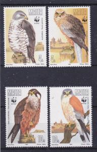 Malta  779-82 MNH 1991 Birds