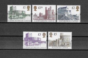 GREAT BRITAIN 1992/95 SG 1611/1614 MNH