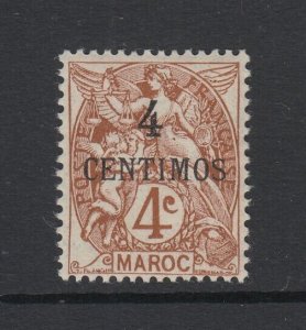 French Morocco, Scott 14 (Yvert 23), MLH