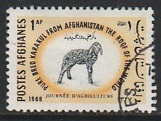 1968 Afghanistan - Sc 771 - used VF - 1 single - Karakul