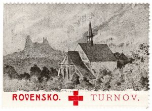 (I.B) Czechoslovakia (Great War) Cinderella : Red Cross Fund (Turnov-Turnau)