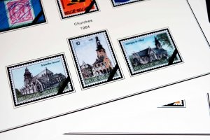 COLOR PRINTED BELGIUM 1976-1999 STAMP ALBUM PAGES (94 illustrated pages)