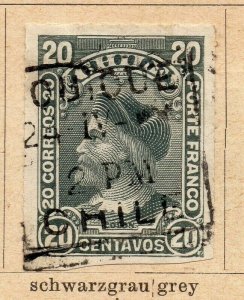 Chile 1900 Early Issue Fine Used 20c. NW-09276