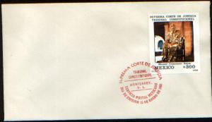 MEXICO 1532 FDC Supreme Court Justice. VF.