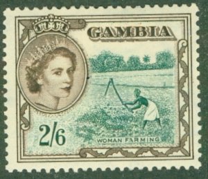 GAMBIA 163 MH (RL) 2844 CV $9.00 BIN $4.35