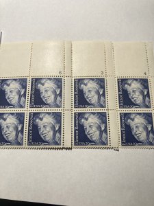 Scott 2015 from UR sheet plate # 3 4 stamps M NH OG ach